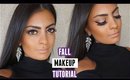 FALL MAKEUP TUTORIAL ♡ Purple Winged Liner + Pop of Gold