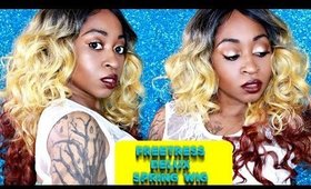 Unboxing & Try-On Wig Review | Freetress Equal Premium Delux Lace Wig SPRING | SNGHair