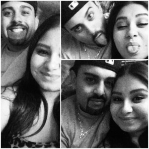 Never in my life would I have thought I'd find someone to stand by my side when I'm happy, sad, mad, all my mood swings lol but I have. Even tho we have the same personalities and bump heads alot, he keeps makes me a stronger person he's my better half, shoulder to cry on when I'm down, he's my best friend..I love you baby!