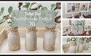 Dollar Tree Farmhouse Decor DIY