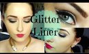 Easy & Simple Glitter Liner Tutorial | shivonmakeupbiz ♥