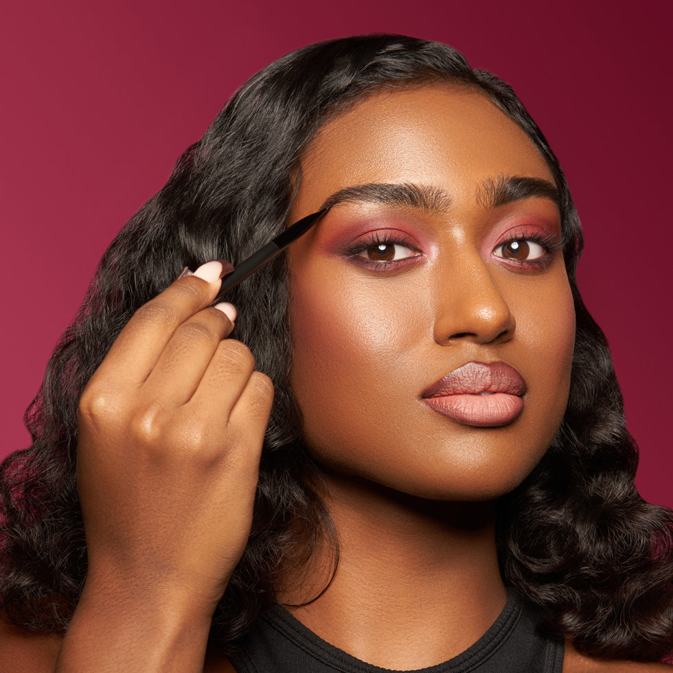 Scructure and fill in your brows with the Danessa Myricks Beauty Groundwork Blooming Romance Palette