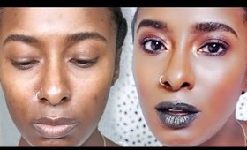 DARK SKIN MAKEUP TUTORIAL | Kroger Beauty Event