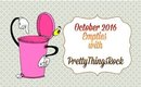 Product Empties | October 2016 ~Talking Trash | PrettyThingsRock