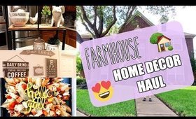 HOME DECOR HAUL | FARMHOUSE DECOR