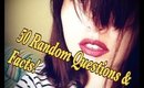 50 Random Questions/Facts
