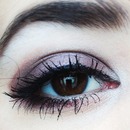 purple smokey eye