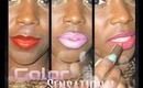 Swatches : Maybellines color sensatonal lipsticks