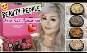 Beauty People Fix Pearl Pigment Pact | The Prettiest Shadows Ever!