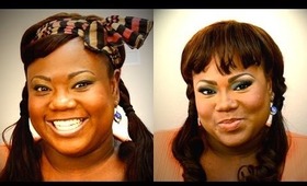 GLAM MAKEUP FOR AFRICAN AMERICAN SKIN W HEYYOSHANNA