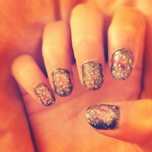 Cosmic nails! ❤