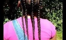 Wkly. School Style 😘 Feed-In Style Braids Sans Weave