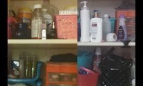 Bathroom Declutter and Organization