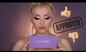 👎🏼  BEZ ŚCIEMY👍🏼   NORVINA ABH -   TEST, MAKIJAŻ, SWATCHE