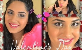 ♡ Valentine's Day Makeup tutorial!!! ♡