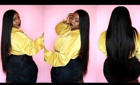 AFFORDABLE 30 Inch Sleek Unit | Dsoar Hair Peruvian Straight !