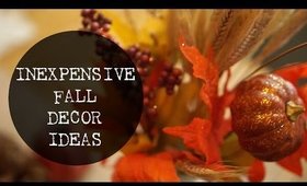 5 Inexpensive Ways to Decorate for Fall