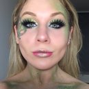 Poison Ivy Makeup