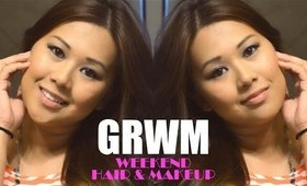 GRWM: Weekend Hair & Makeup | FromBrainsToBeauty