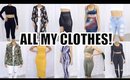 TRYING ON EVERY CLOTHING ITEM IN MY CLOSET!