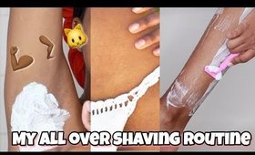 FINALLY! AN ALL OVER SHAVING ROUTINE!! NO IN GROWNS