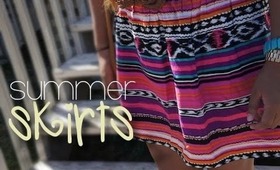Style File - Summer Pairings: Skirts