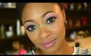 TUTORIAL: Morphe Brushes 35B Palette (Lime, Turquoise and Pink)