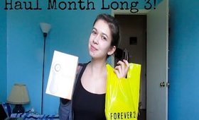 Haul Month Long 3!