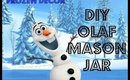 DIY -FROZEN OLAF MASON JAR