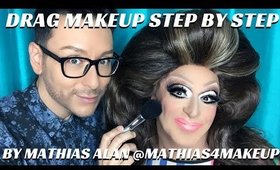 BIANCA DEL RIO INSPIRED DRAG QUEEN MAKEUP | BEST IN DRAG SHOW 2015 - mathias4makeup