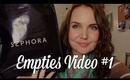 Empties Video #1 | Revlon, Maybelline, Bath & Body Works, SJP Lovely