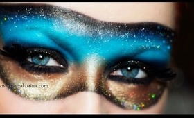 Venice Carnival Mask makeup (Collaboration with Smashinbeauty)