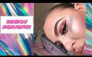 BEAUTYBIGBANG FIRST IMPRESSIONS | RAINBOW HIGHLIGHTER AND £5 EYESHADOW PALLET?! WOW | LoveFromDanica