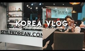 KOREA VLOG #4 🇰🇷 FILMING AT STYLEKOREAN & KBBQ | MissElectraheart