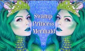 Swamp Princess Tutorial | Mermaid Collab with Jackyohhh & RebeccaShoresMUA