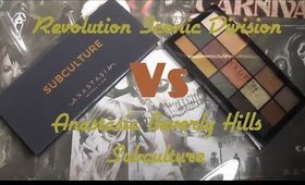 Revolution Iconic Division Palette - Is it an ABH Subculture dupe?