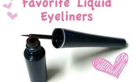 Favorite Eyeliners