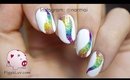 Glitter tornado nail art tutorial with OPI Color Paints