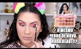 TESTEI A FAMIGERADA PALETA NEW NUDES DA HUDA BEAUTY... | Duda Fernandes