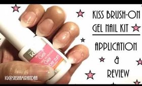 ☆Kiss Brush-On Gel Nail Kit – Application & Review☆