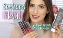 Sephora Haul & Liquid Lipstick Try-On | Lily Pebbles