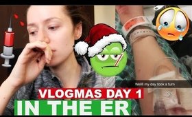 STARTING VLOGMAS IN THE ER