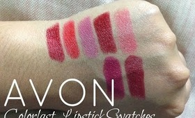 Review and Swatches of Avon Colorlast Matte Lipstick - fashionbysai by Sai Montes
