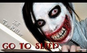 JEFF THE KILLER go to sleep  creepepasta charakteryzacja w domu