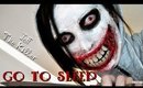 JEFF THE KILLER go to sleep  creepepasta charakteryzacja w domu