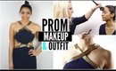 Getting Prom Ready 2015! Makeup & Dress!