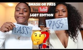 CELEBRITY SMASH OR PASS CHALLENGE!! (LGBT YOUTUBER EDITION)