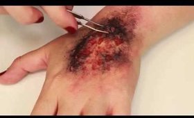 FX Makeup Series  Third Degree Fire Burn