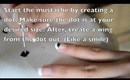 Mustache nail tutorial