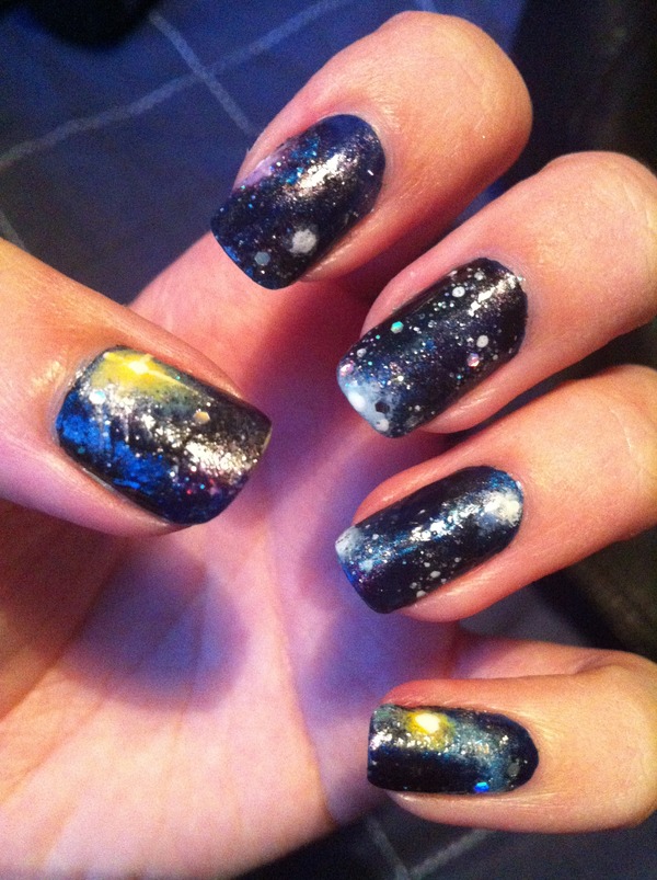 Galaxy Nails | Lainey T.'s Photo | Beautylish